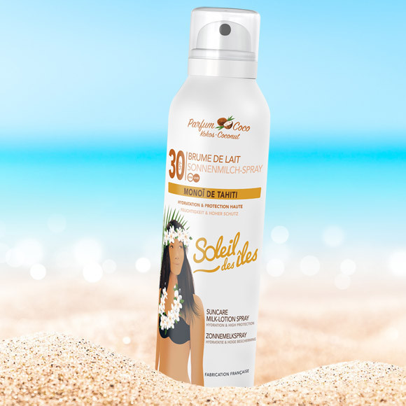 Brume de lait 150ml soleil des iles coco protection spf30