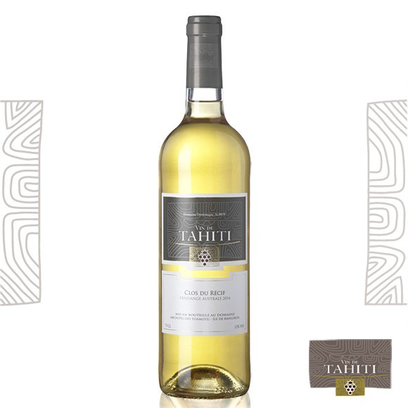 Clos du recif vin blanc de tahiti 75cl 2019