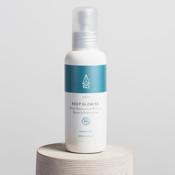 Eq bio keep glowing serum cheveux reparateur 100ml Eq bio keep glowing serum cheveux reparateur 100ml