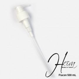 Pompe doseuse pour flacon 500ml monoi heiva tahiti