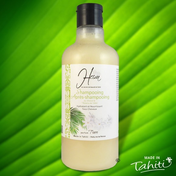 Shampooing 2 en 1 monoi heiva parfum tiare tahiti 500ml