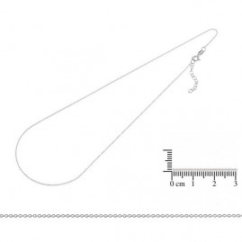 Chaine argent pendentif nacre margouillat prokop m11