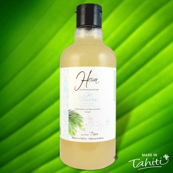 Gel douche monoi et tamanu heiva tiare tahiti 500ml