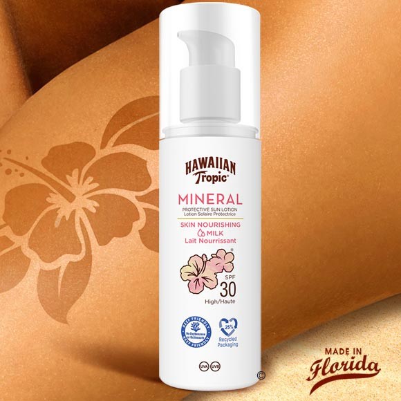 Lait mineral protection corps 100ml hawaiian tropic spf30 Lait mineral protection corps 100ml hawaiian tropic spf30