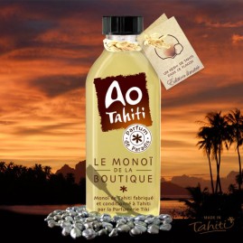 UNE PERLE DE TAHITI DANS LA BOUGIE AU MONOI