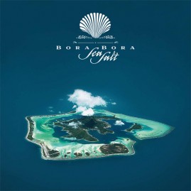 Coffret de sel de bora bora a la noix de coco tahiti