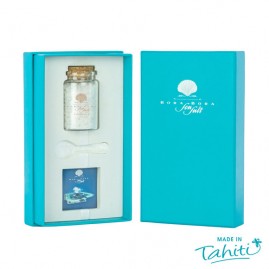 Coffret de sel de bora bora a la noix de coco tahiti