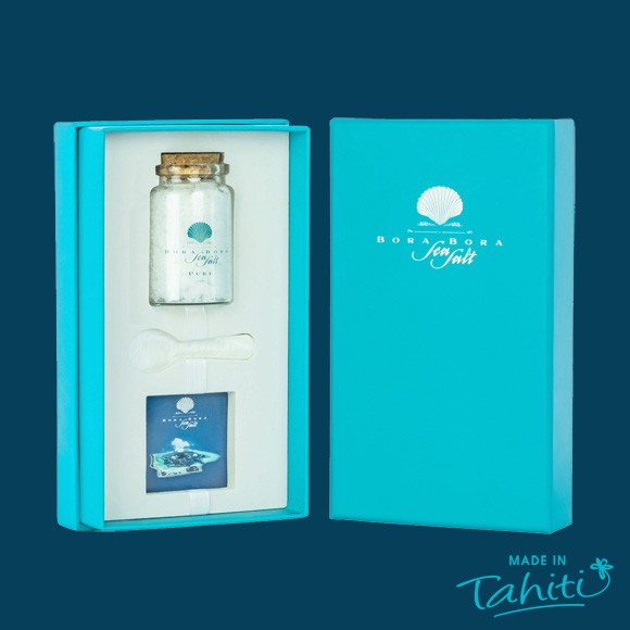 Coffret de sel de bora bora sea salt pur Coffret de sel de bora bora sea salt pur