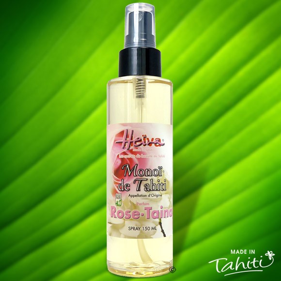 Monoi heiva tahiti 99% parfum rose taina 150ml