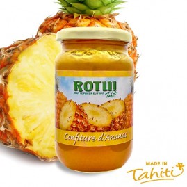 Confiture d'ananas tahiti manutea rotui moorea 430g