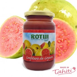 Confiture de goyave tahiti manutea rotui moorea 425g
