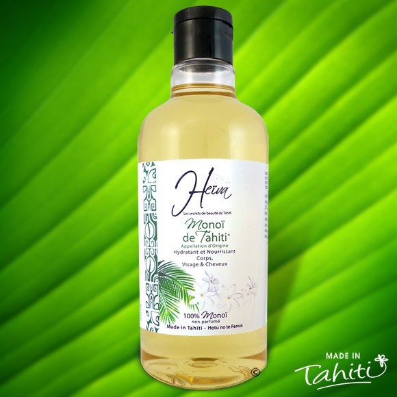 PUR MONOÏ DE TAHITI NON PARFUMÉ SANS HUILE ESSENTIELLE