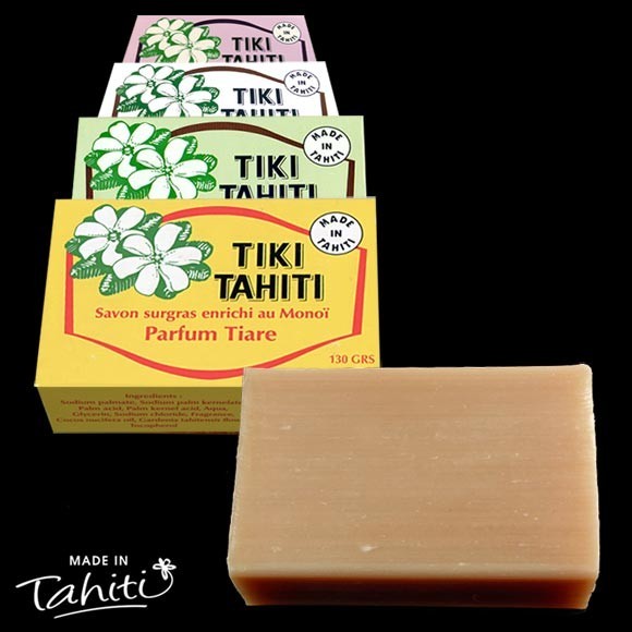 4 savons surgras monoi tiki tahiti 4 parfums 130g 4 savons surgras monoi tiki tahiti 4 parfums 130g