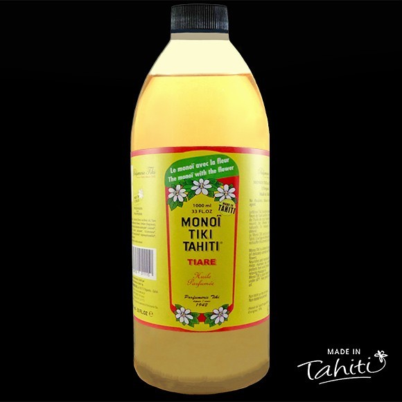 Monoi tiki tahiti flacon pro 1l parfum fleur de tiare Monoi tiki tahiti flacon pro 1l parfum fleur de tiare
