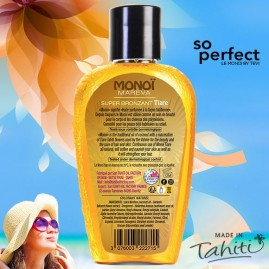 Monoi super bronzant urucum tevi tahiti tiare 120ml