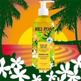 Huile de douche monoi de tahiti hei poa 250ml