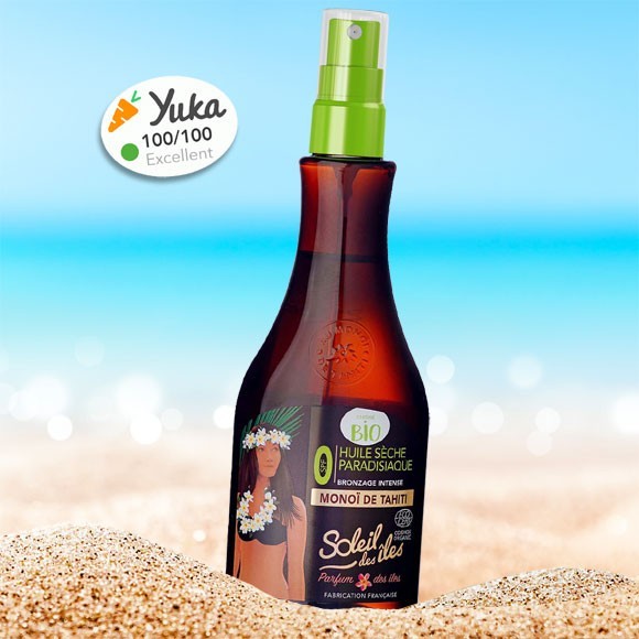 Huile seche paradisiaque bio soleil des iles 150ml Huile seche paradisiaque bio soleil des iles 150ml