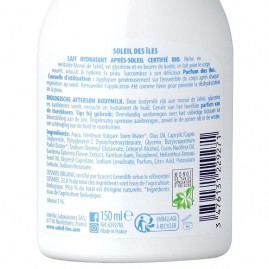 Lait hydratant bio apres solaire 150ml soleil des iles