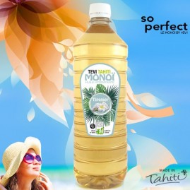 Monoi tevi tahiti frangipanier tipanier tahiti 1 litre