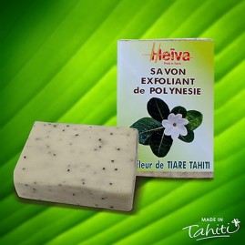 Savon ethno exfoliant heiva fleur de tiare 110g