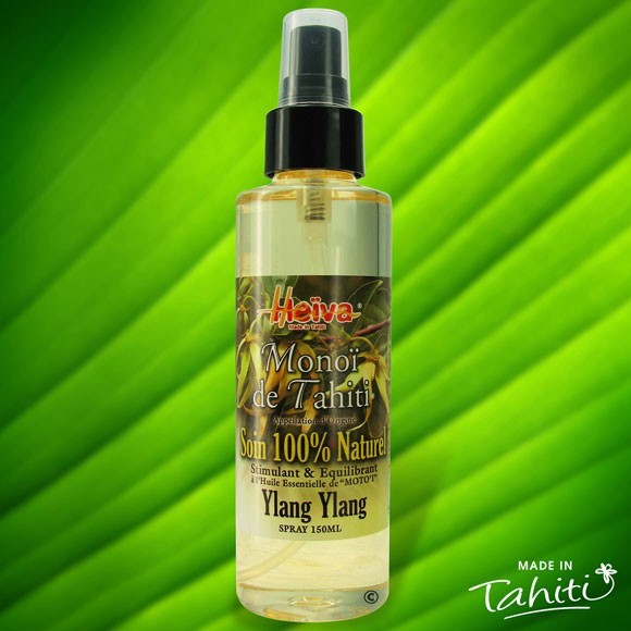 Monoi heiva tahiti naturel ylang ylang (he) rea tahiti 150 ml