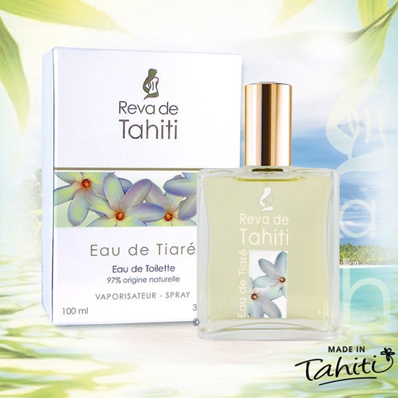 Eau de fleur de tiare reva de tahiti 100 ml Eau de fleur de tiare reva de tahiti 100 ml
