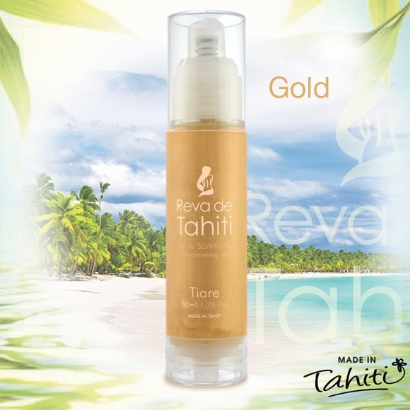 Huile de monoi scintillante gold reva de tahiti 50ml