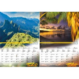 Calendrier tahiti et ses iles 2023 le pocket a6