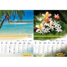 Calendrier tahiti et ses iles 2023 le pocket a6