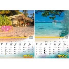 Calendrier tahiti et ses iles 2023 escapade de reve a5