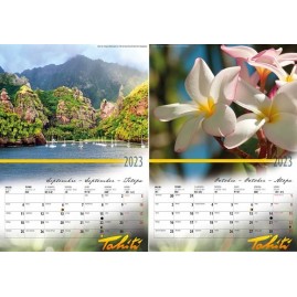Calendrier tahiti et ses iles 2023 escapade de reve a5