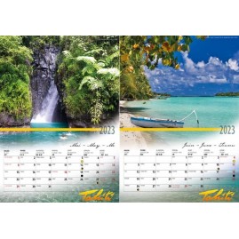 Calendrier tahiti et ses iles 2023 escapade de reve a5