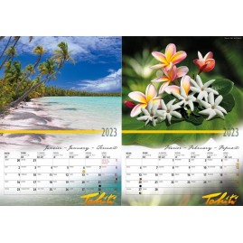 Calendrier tahiti et ses iles 2023 escapade de reve a5