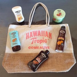 Sac de plage offert pour 39 € d'achats hawaiian tropic*