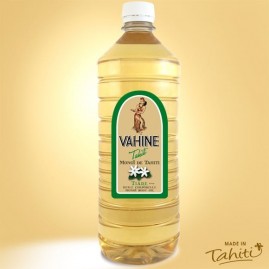 Monoi vahine tahiti 98% parfum fleur de tiare 1 litre