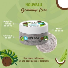 Gommage gourmand 2 en 1 huile de coco bio hei poa 260g