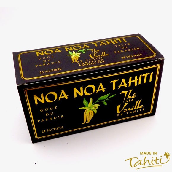 24 Sachets The Noa Noa Tahiti Arome Vanille Boite Carton