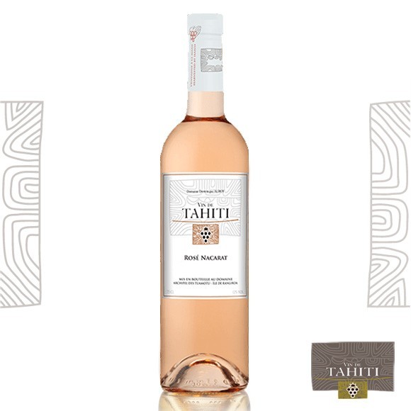 Rose nacarat vin de tahiti 75cl 2021