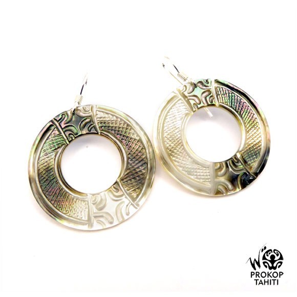 Boucles oreilles argent rondes nacre prokop tahiti brc1 Boucles oreilles argent rondes nacre prokop tahiti brc1