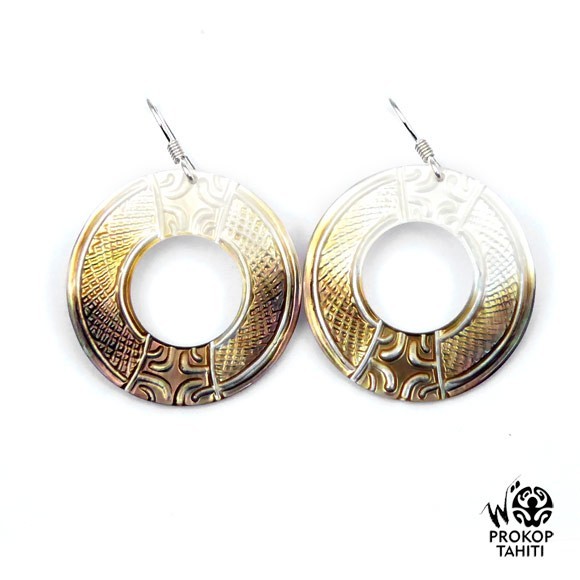 Boucles oreilles argent rondes nacre prokop tahiti brc10 Boucles oreilles argent rondes nacre prokop tahiti brc10