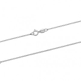 Pendentif perle de tahiti ovale chaine argent tt175