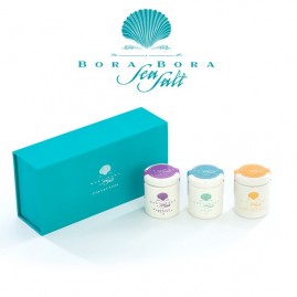 Coffret sels bora bora 3 jarres en ceramique ultimate edition