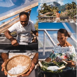 Fleur de sel de tahiti sea salt en pot 140g