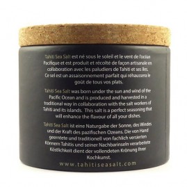 Fleur de sel de tahiti sea salt en pot 140g