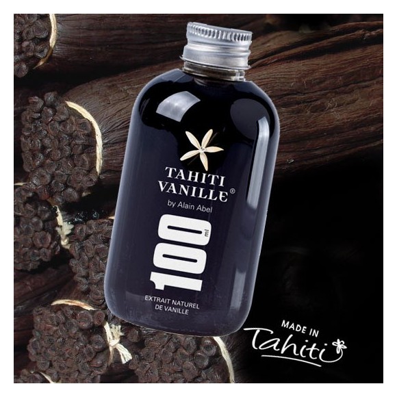 Extrait gourmand 100ml vanille tahiti 200g/l