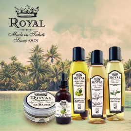 Monoi royal tahiti 100% naturel non parfume flacon pro pompe 1l