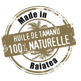 Monoi royal tahiti 100% naturel a l'huile de tamanu verre 100ml