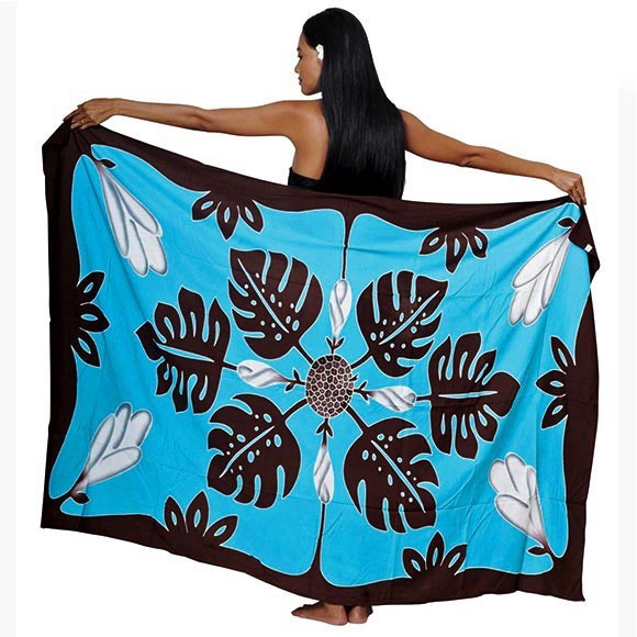 Pareo bali art fait main facon tifaifai tahiti 8181-g1 Pareo bali art fait main facon tifaifai tahiti 8181-g1