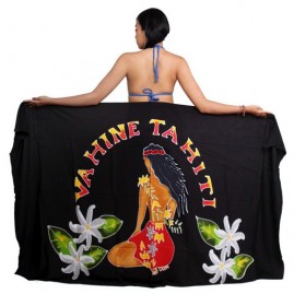 Pareo bali art fait main vahine tiare tahiti 8581-g2