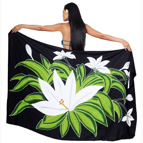 Pareo bali art fait main fleur tiare apetahi raiatea 8680-e4 Pareo bali art fait main fleur tiare apetahi raiatea 8680-e4